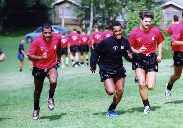 Tony Kelly - Training for Stoke City